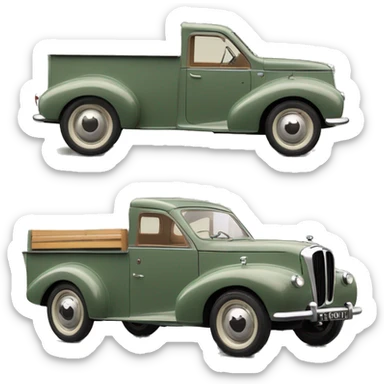 1951 Jowett Bradford pickup concept  sticker