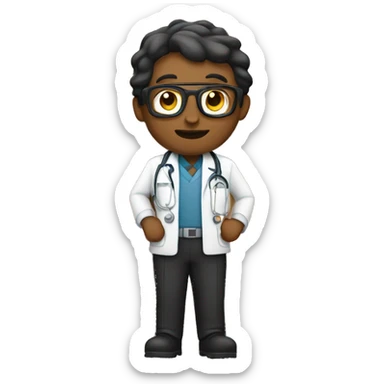 Doc with Logs  sticker