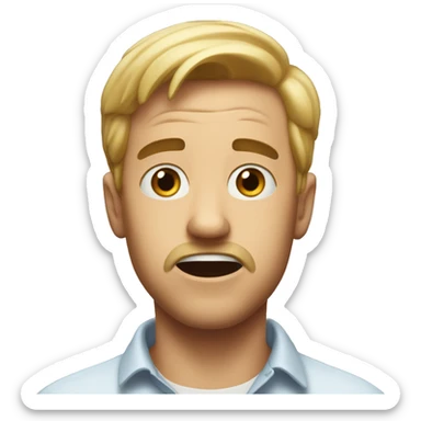 Surprised Hámster sticker