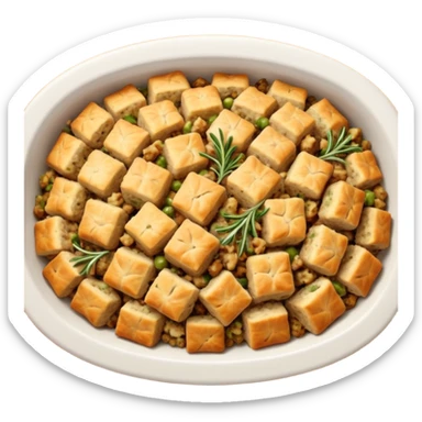 thanksgiving stuffing sticker