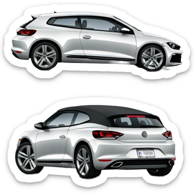 Volkswagen scirocco sticker