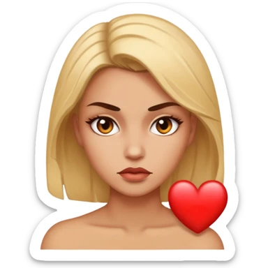 Missing loving fierce sticker