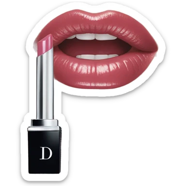 Dior lip gloss sticker