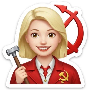 Communist sticker