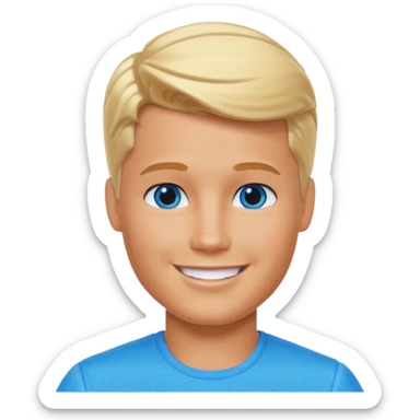 Barbie Ken hace sticker