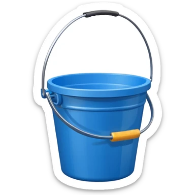 fishing bucket sticker