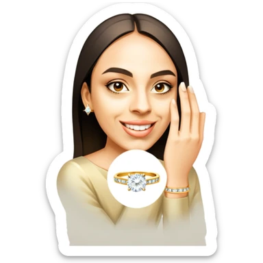 Engagement ring  sticker