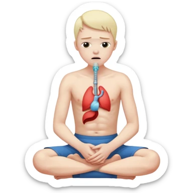 Suffering from a disease that makes strenuous exercise unsuitable sticker