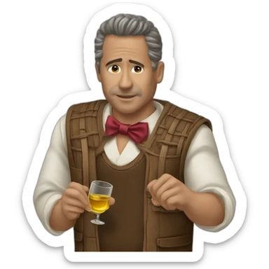 El Ron liquer puro sticker