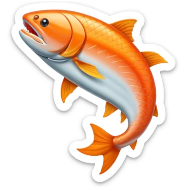 Salmon sticker