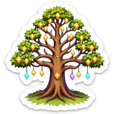 RPG skill tree sticker