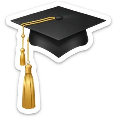 graduation cap emoji sticker