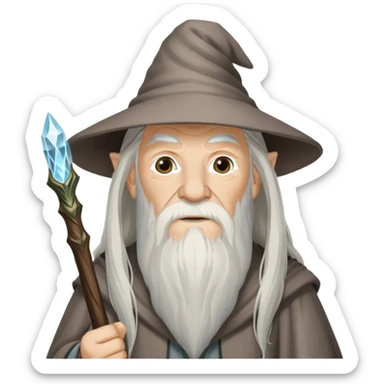Gandalf from The Lord of the Rings sticker