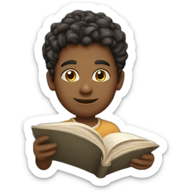 young rich reader who loves to play sticker