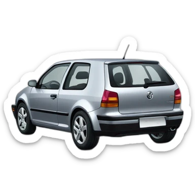 Volkswagen Golf 4 sticker