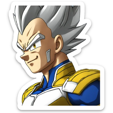 Vegeta ultra égo sticker