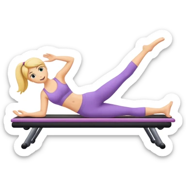 Pilates sticker