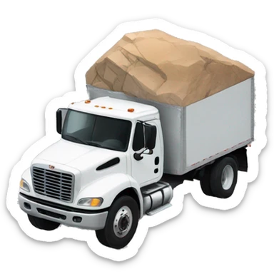 The rock sur un camion sticker