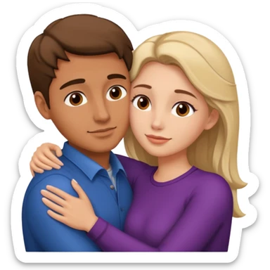 A man having sex with a woman  sticker