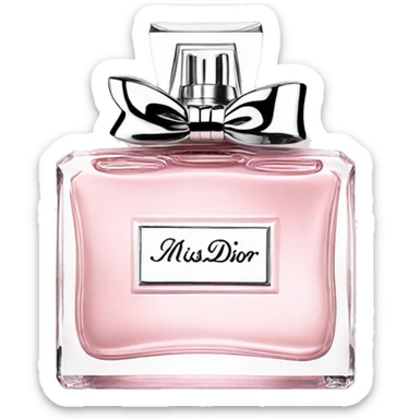 Miss dior pale pink sticker