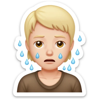 ass with diarrhea sticker