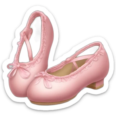 fétichiste chaussons ballerine isotoners sticker