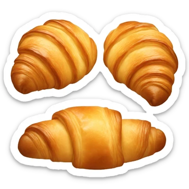 Croissant sticker