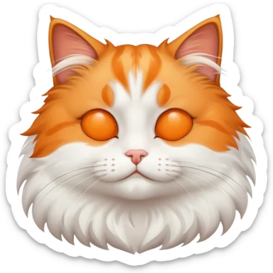 Sleepy cat who don’t like the mornings sticker