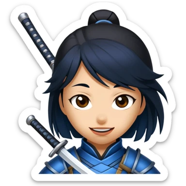 Samurai Defender sticker