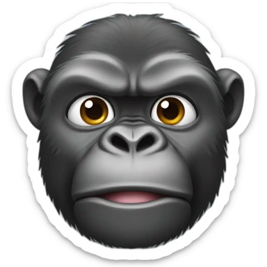 gorilla sticker