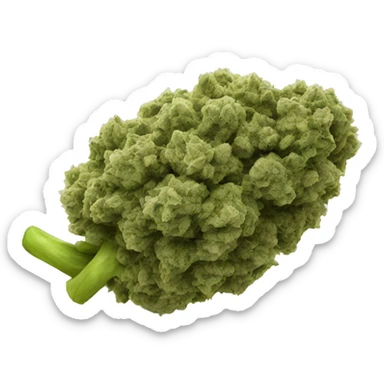 weed nug  sticker