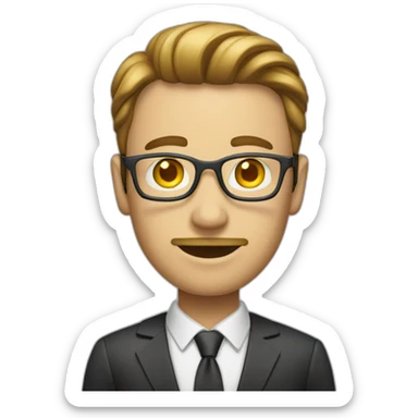 finance-man-in-bank sticker