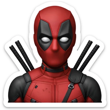 deadpool from Deadpool & Wolverine movie sticker