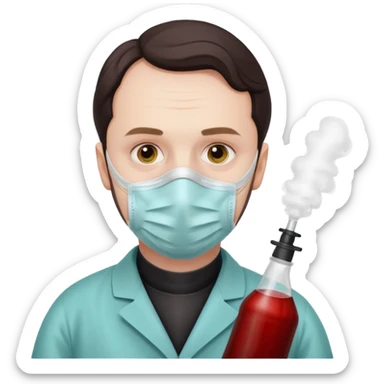 joseph listers use of the carbolic spray during a victorian operation sticker