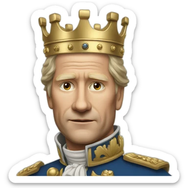 king of sweden sticker