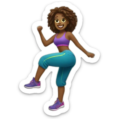 Zumba europe sticker