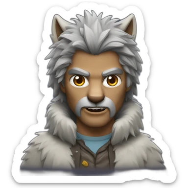 Wolfman  sticker
