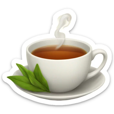 Tea sticker