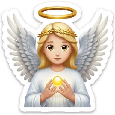 "Biblically Accurate Angel" sticker