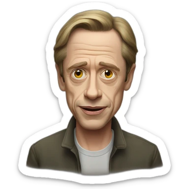 Steve Buscemi sticker