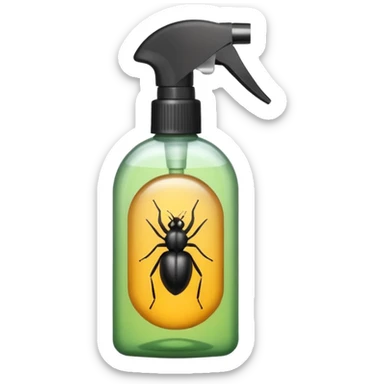 bug spray sticker