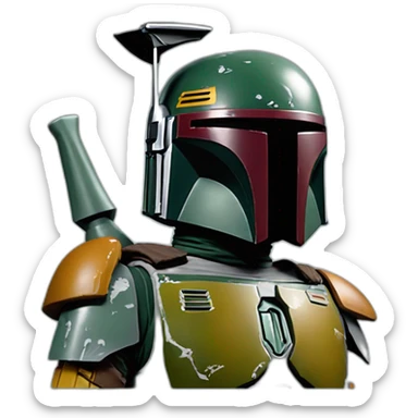 boba fett sticker