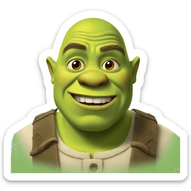 Shrek sticker