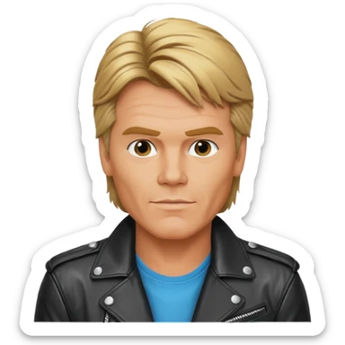 Dieter Bohlen, 80er Jahre,  sticker