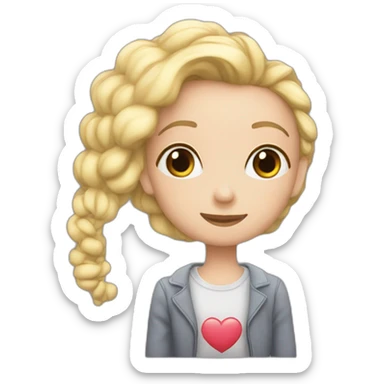 je t'aime mais t'es trop collant sticker