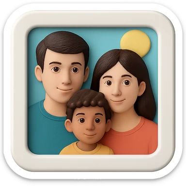 recreate this photo frame but add bit more details sticker