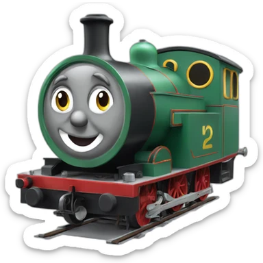make-me-a-new-steam-engine-character-from-the-railway-series-aka-thomas-the-tank-engine sticker