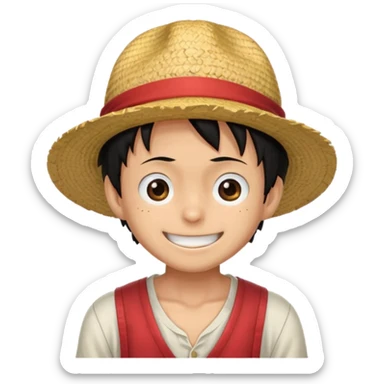 One piece anime  sticker