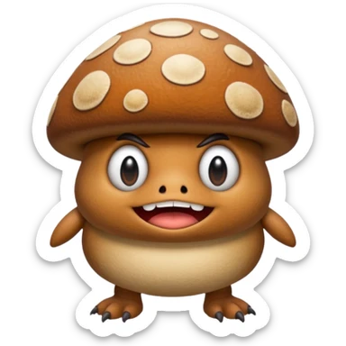 goomba nintendo sticker