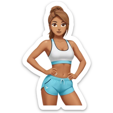 Women’s Gymshark shorts  sticker